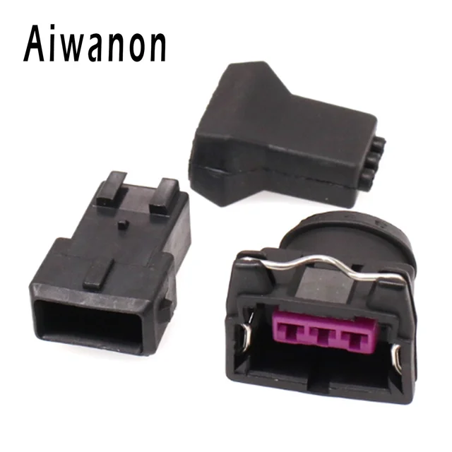 ชุดเซ็นเซอร์ความเร็วรอบมอเตอร์รถยนต์ 3 ขา 3.5 มม. 828840-1 ชุดสายไฟพร้อมขั้วต่อปลั๊กตัวเมีย สำหรับ EV1 443906233 1