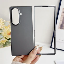 Fashion Ultra Slim Skin Feel Shockproof Silicone Phone Case with Lens Protection Cover for Samsung Z Fold 3 (Grey)