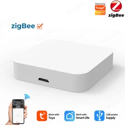 Smart Home Automation Hub with Tuya Smart Life App and Voice Assistant Compatibility - Other (Zigbee Gateway)
