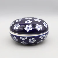 Round Ceramic Box, Home Decoration 1