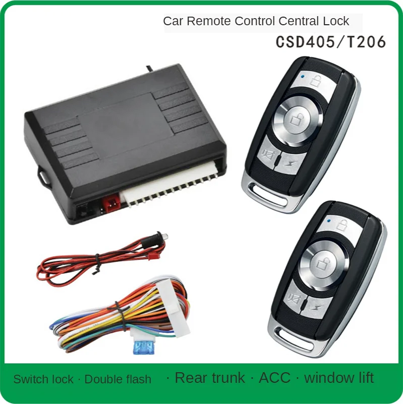 CAD405T206CarKeylessEntrySystemUniversal12VCarRemoteCentral