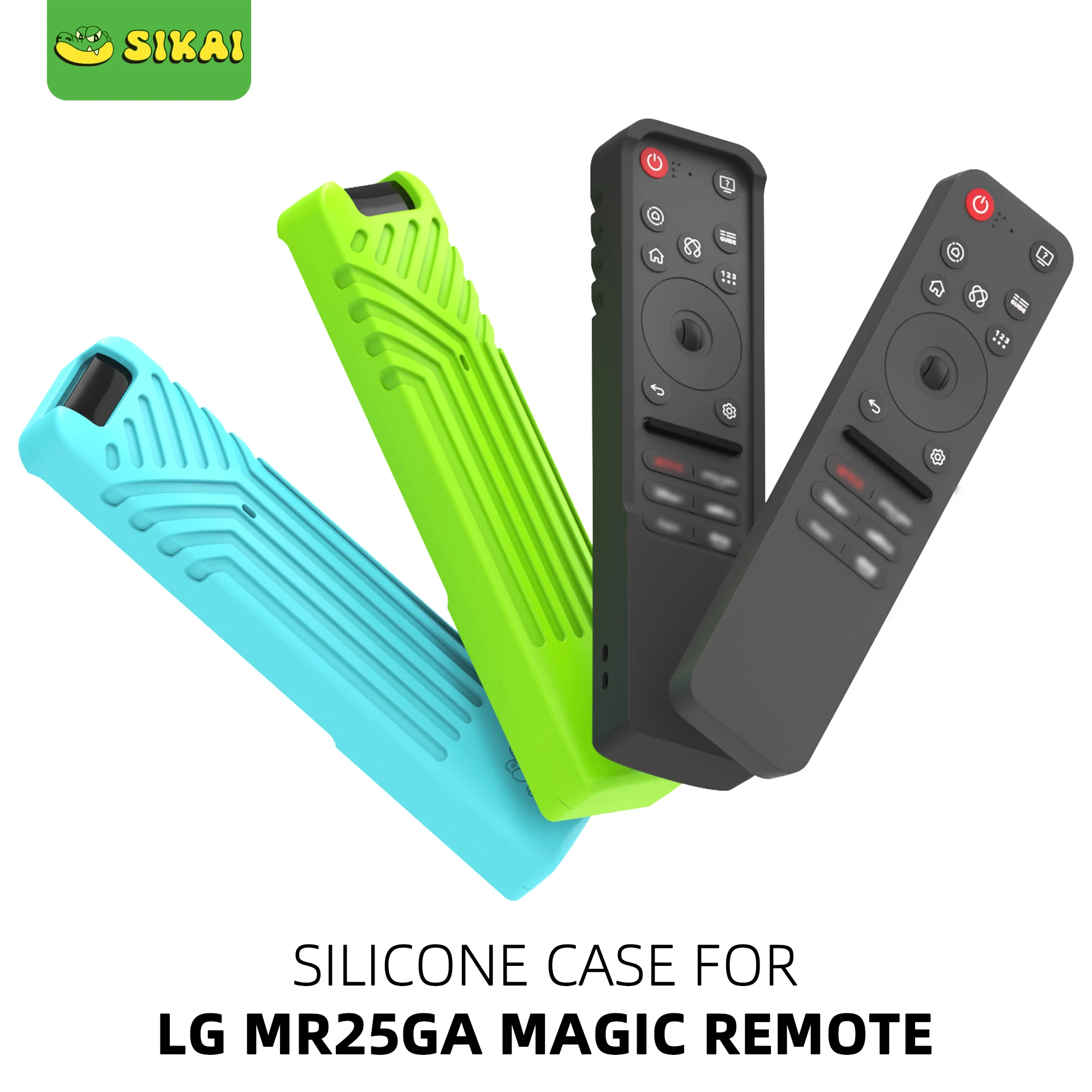 Custodia protettiva in silicone per telecomando LG MR25GA design Custodia protettiva in silicone per telecomando LG MR25GA design