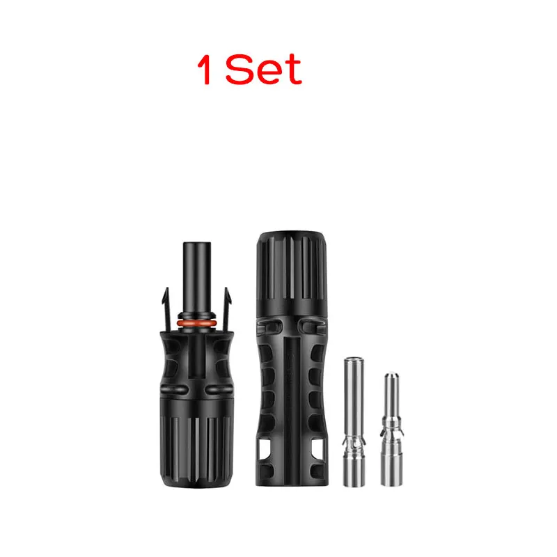 Hochwertiger Solarpanel-Kabelstecker, Solarsystem-Photovoltaik-Steckverbinder, männlich/weiblich, 65 A, 1500 V DC, für 10 mm2 8 AWG PV-Kabel