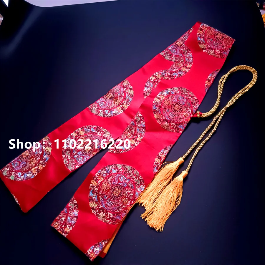 

Very Exquisite Soft Silk Sword Bag For Real Japan Japanese Samurai Katana Fitting Dragons Theme