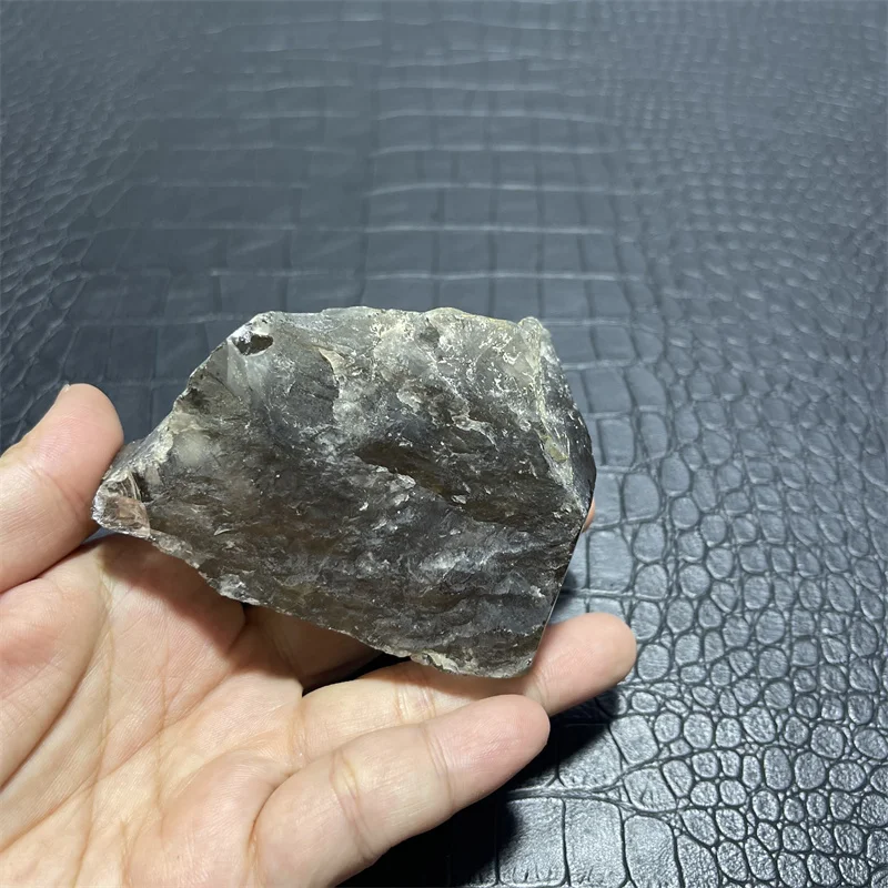 350g Natural Stone Golden Quartz Rutilated Free Form Smoky Quartz Crystal Rock Decoration Rough Polished Healing 6