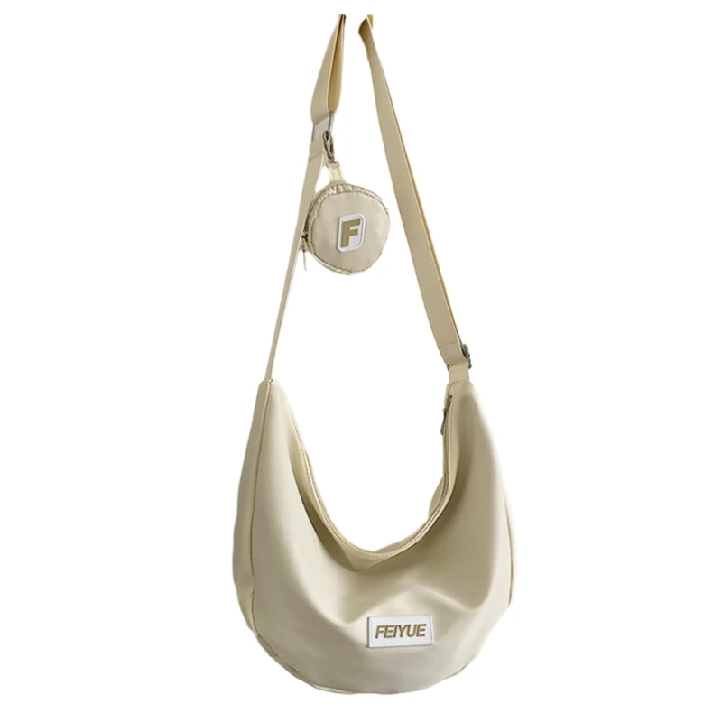 

Solid Color Chest Bag for Women Large Capacity Travel Crossbody Bags Female Half Moon Belt Bag Ladies Dumpling Bag 517D