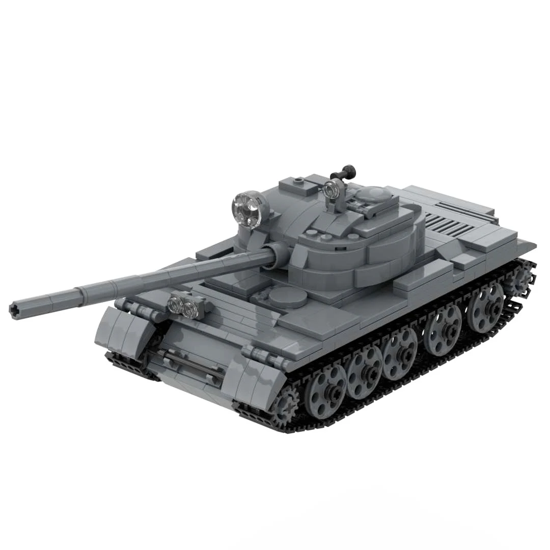 WW2 T90 Main Battle Tank T34 T50 T55 T62 T64 T72 T80 T90MS Soviet Union Russia Army Military Building Block Set Toy 5
