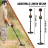 VEVOR Metal Detector 10" Coil Higher Accuracy Gold Detector W/LCD Display 7 Modes DSP Chip For 10" Depth Detecting Gold Treasure 3