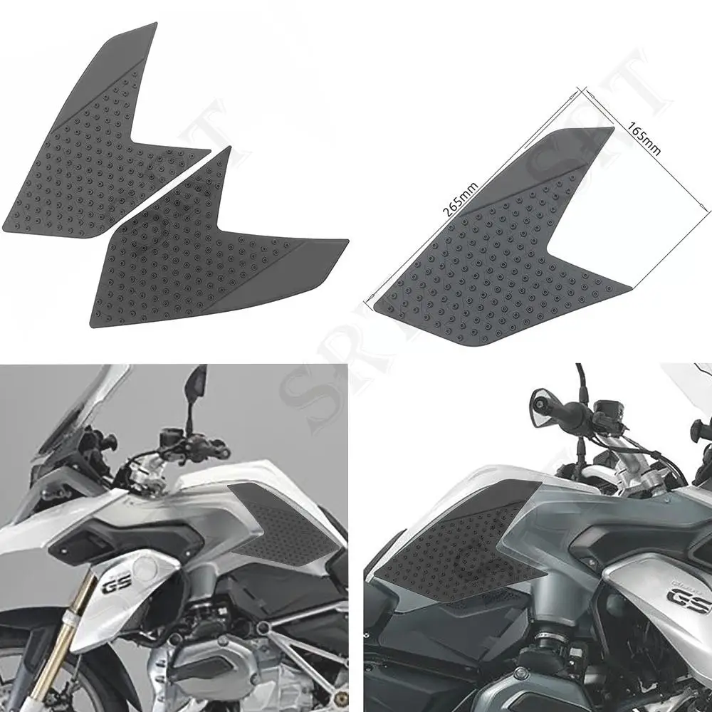 Fit For BMW R1200 GS LC Motorcycle Accessories TankPads Knee pads Tank Anti Slip Side Sticker R1200GS 2013 2014 2015 2016 2017