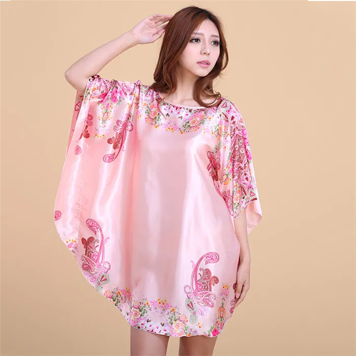 PLUS SIZE Lady Robe Dress Gown Women Rayon Bigger 5XL 6XL Nightgown 3XL