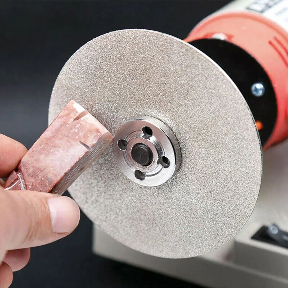 

Large 8" 200mm Diamond Coated Flat Lap Wheel Lapidary Polishing Grinding Disc 46~2000 Grit Jewelry Jade Crystal Abrasive Tools