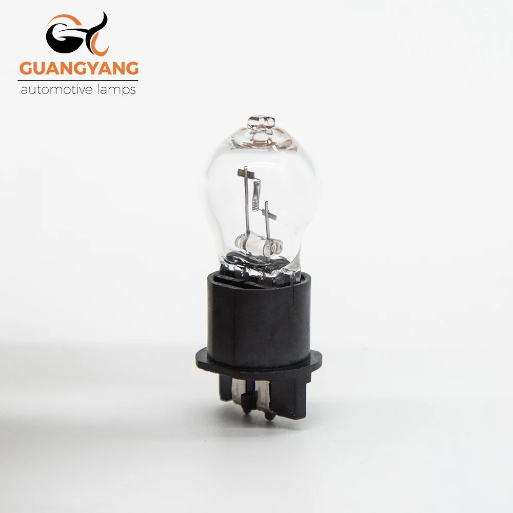 자동차 램프 안개등 운전 주행등 할로겐 전구, 자동 방향 지시등, 테일 램프, PW24W, 12V, 24W, 2 개
