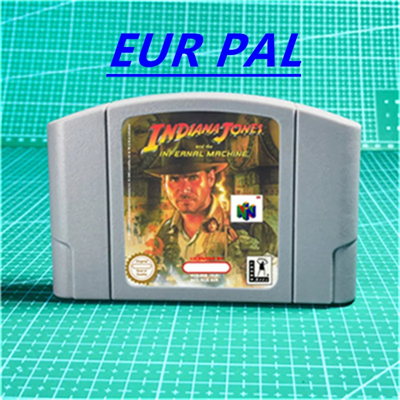 Indiana jones et la machine infernal pour console 64 bits eur pal n64 jpg