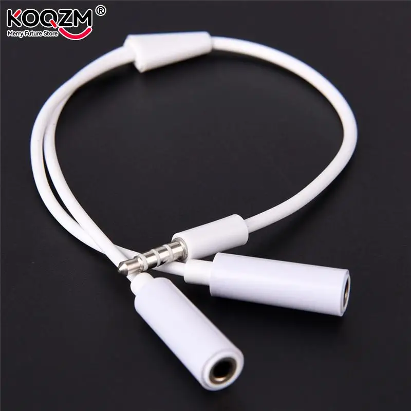 Y Splitter Cable 3.5 mm 1 Male to 2 Dual Female Audio Cable For Earphone Headset Headphone MP3 MP4 Stereo Plug Adapter Jack 3.5mm audio cable,3.5mm audio adapter