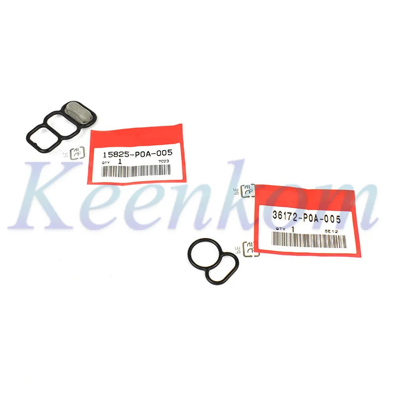 Solenoid Gasket Kit Spool Valve VTEC Solenoid Gasket Upper Lower for Honda Accord 4 Cylinder 1994-2002 36172-P0A-005 15825-P0A-005