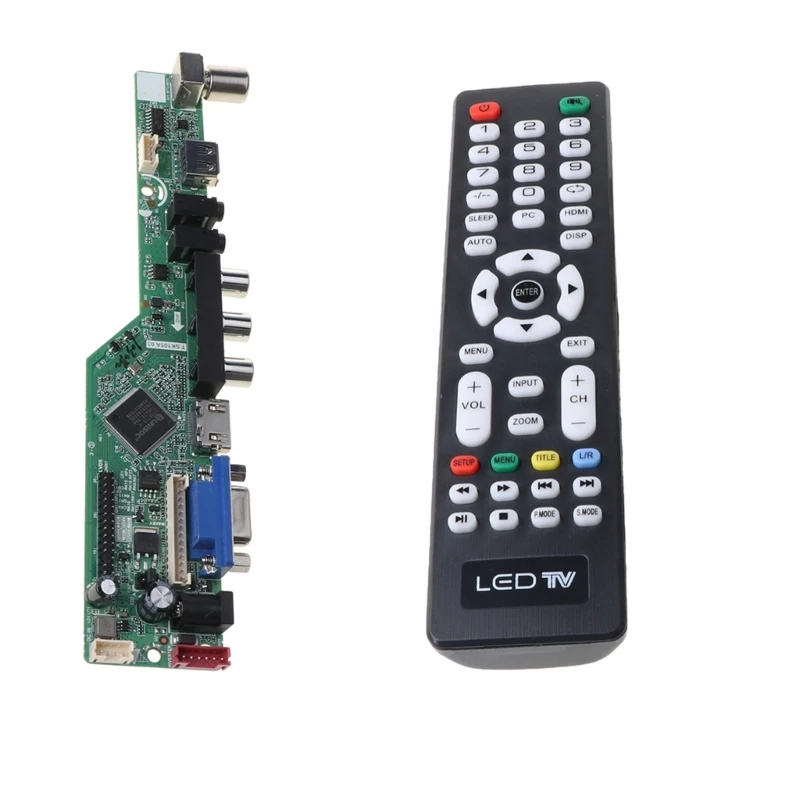 범용 LCD 컨트롤러 드라이버 보드 키트 V29 VGA 호환 USB