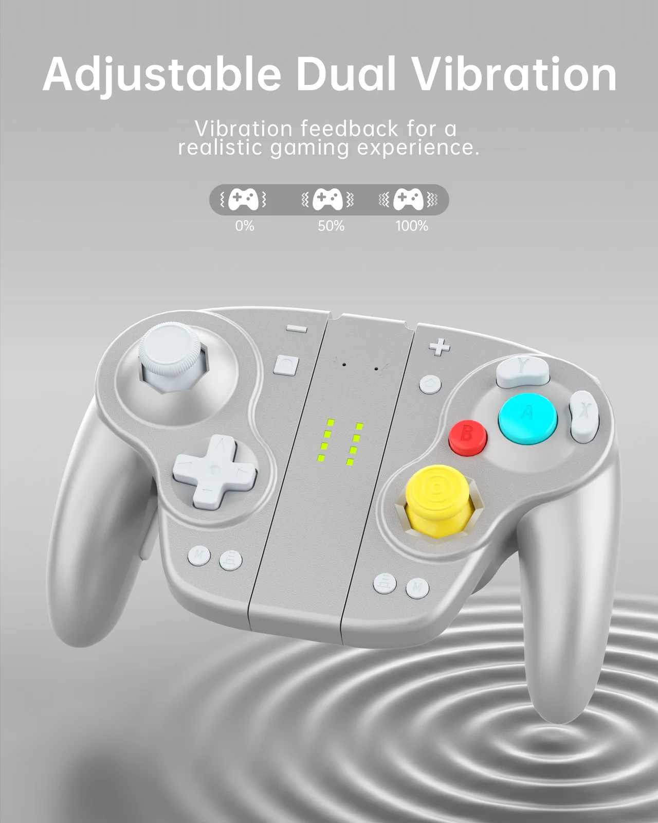 

DOYOKY Retro Game Controller for Nintendo Switch/OLED with Turbo Ergonomic&Hall Effect Joysticks Interchangeable Thumbsticks