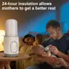 Baby Bottle Warmer 6 In 1 Automatic Baby Milk Warmer Baby Food Heater Safe Fast Feeding Bottle Warmer For Breastmilk Formula 6