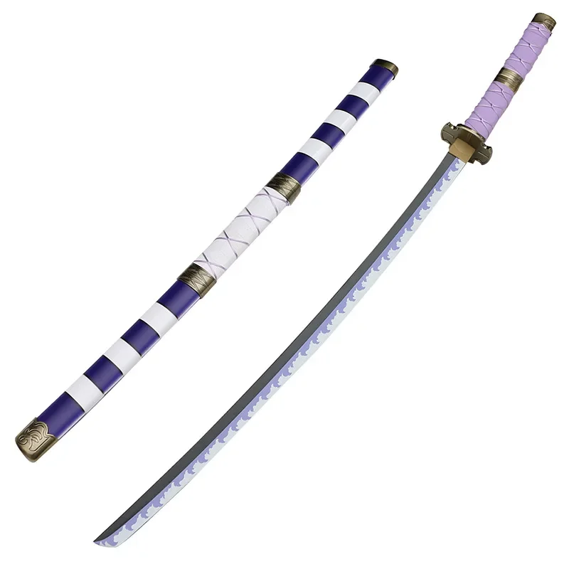 Newest Cosplay Roronoa Zoro Anime Katana Coolest Bamboo Assembled Sword Weapon 104cm Model images - 6