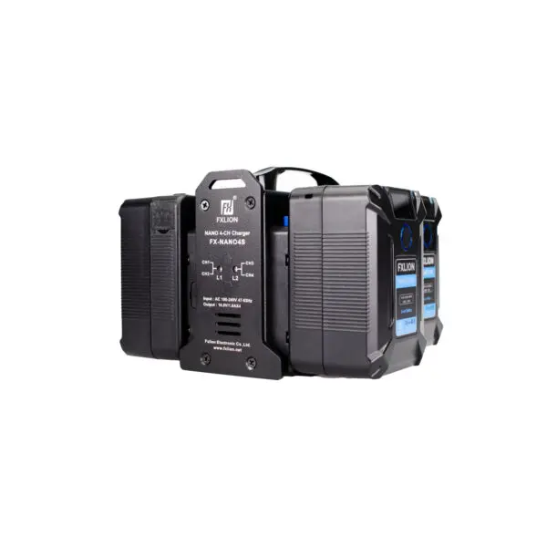 NANO 4-CH Charger Nano best portable v-mount battery for Blackmagic Ursa mini Bm