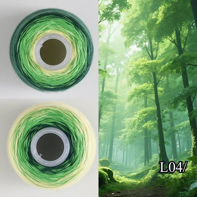 Gradient Lace Yarn for Handwoven Coasters Sweaters Home Accessories