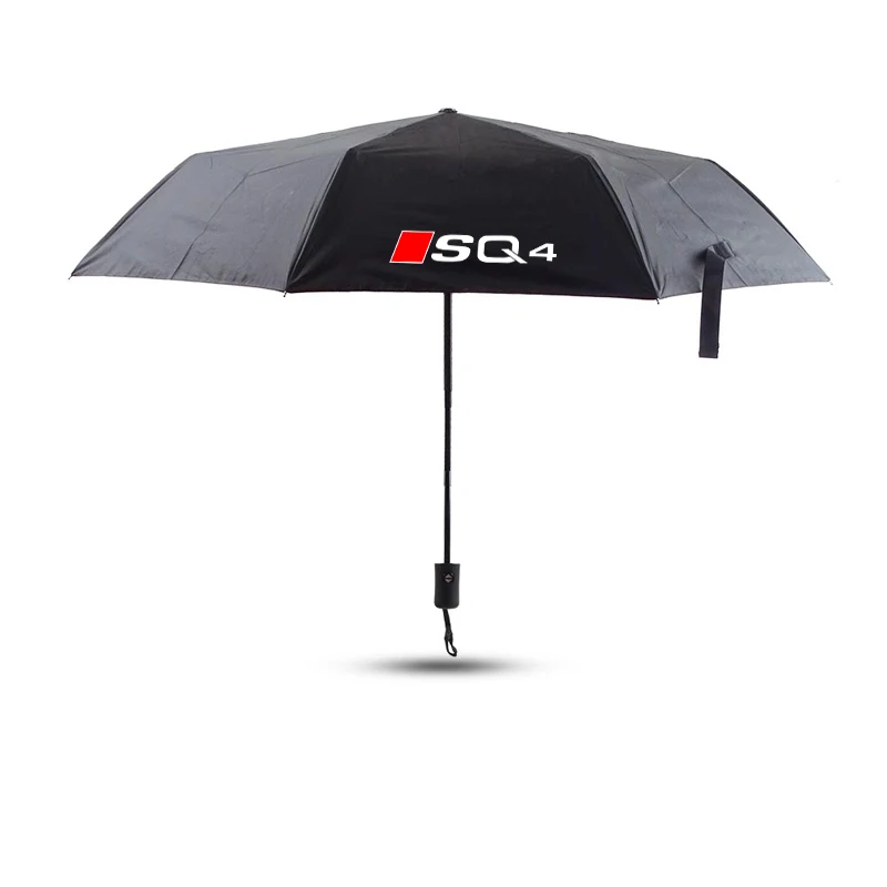 1PCS Car Styling For Audi SQ2 SQ3 SQ4 SQ5 SQ7 SQ8 Fully Automatic Folding Car Sunshade Umbrella For Audi Auto Accessories