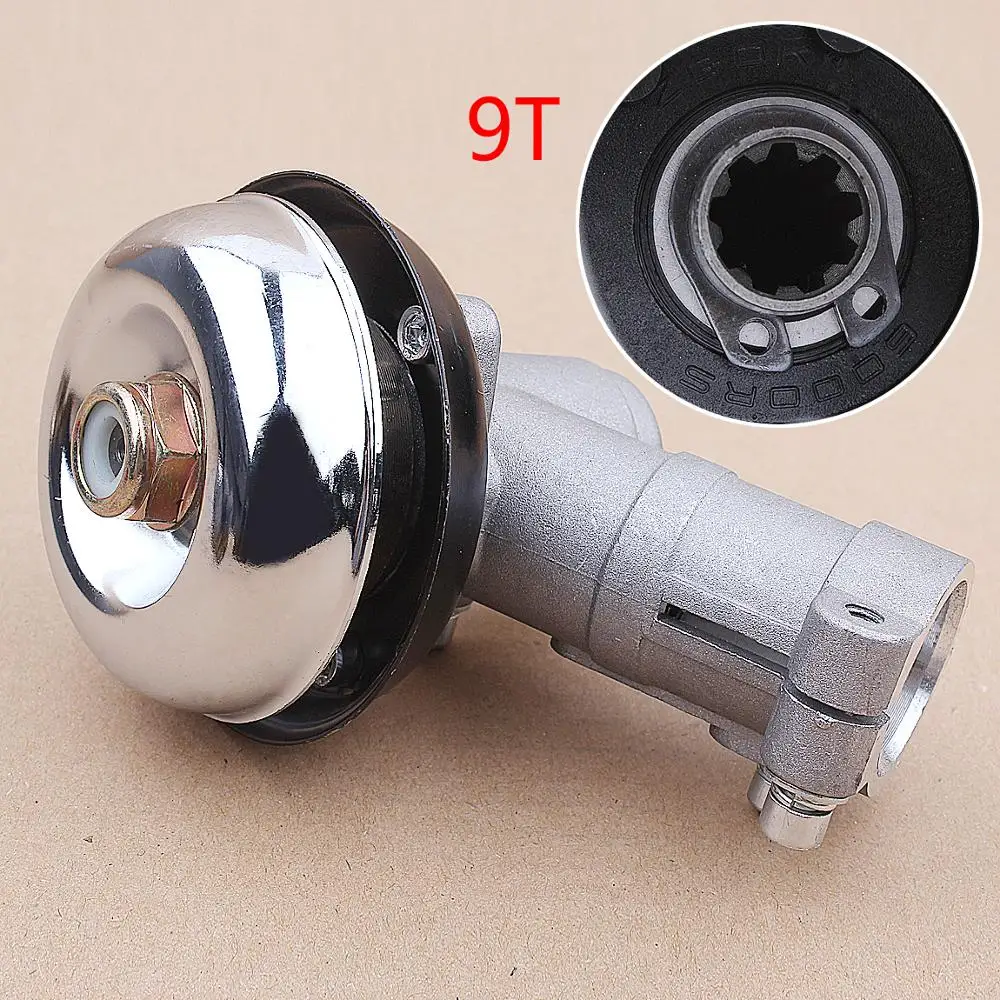 7T 9T Universal Gear Head 26MM Gearhead Gearbo M10*1.25 Brush Grass Cutter Trimmer Replace Dia Lawn Mower Replacement Part 4