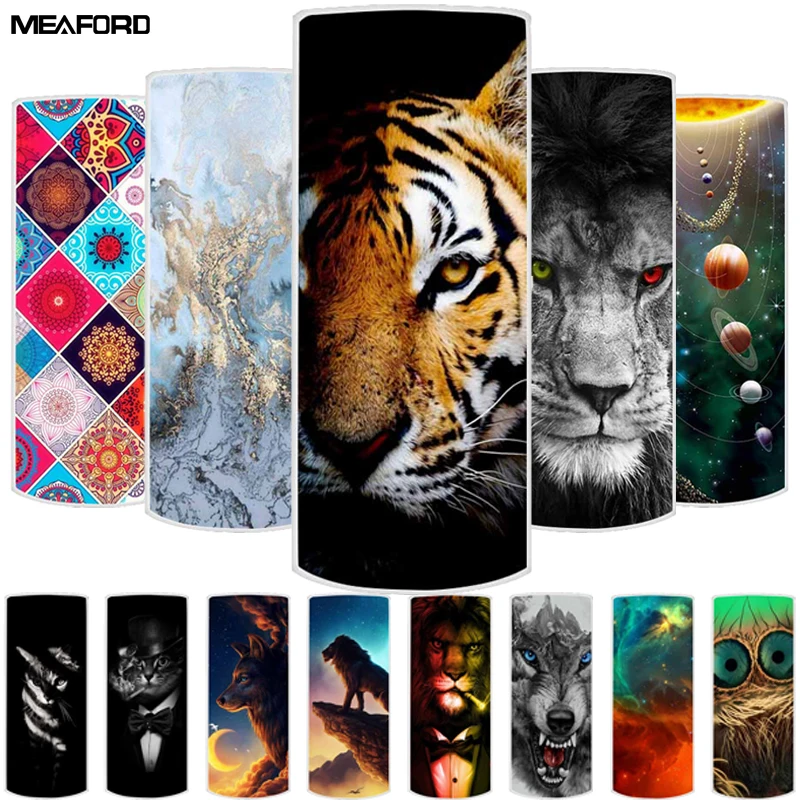 Per Nokia 105 4G 2021 Custodia Wolf Lion Tiger Soft Tpu Cover Per Telefono In Silicone Per Nokia 105 4G (2021) Coque 1.8 ''New Marble Capas