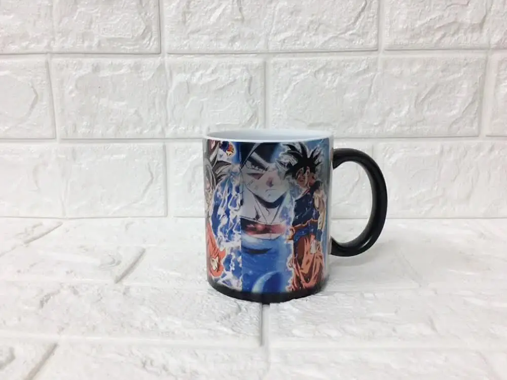 SMARTYPANTS Goku - Taza De Té Y Café, Diseño De Anime Japonés Japonés, Película De Televisión, Guerrero, Defensor De La Tierra, Adulto, Adolescente, Cocina, Decoración, Regalo Para El Hogar (mango
