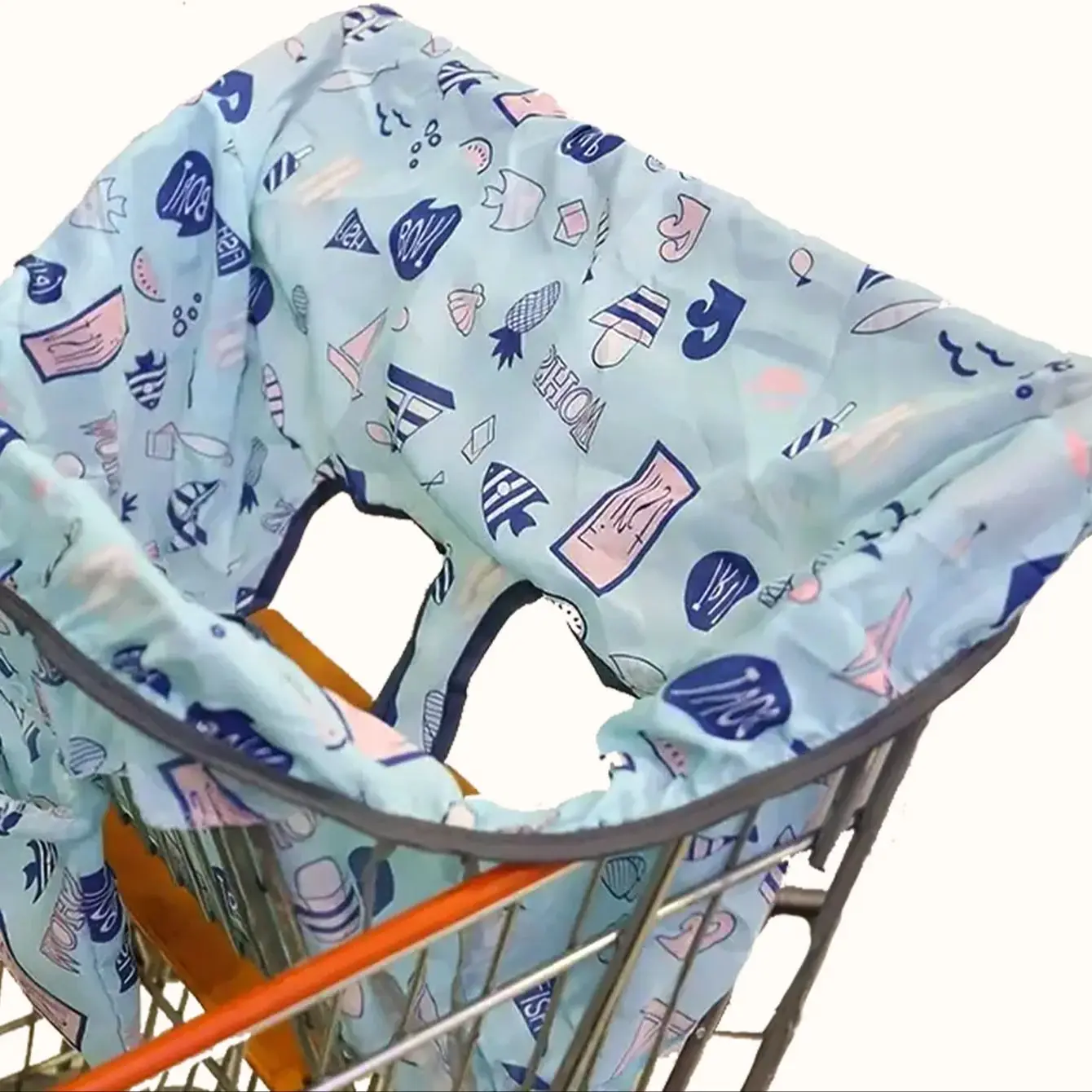 Dining Chair Cushion Seat Cushion Car Seat Mat Safety Seat Mat Portable Car Shopping Cart Children's Dining Chair Cushion Suitable for Long Distance Driving Supermarket Shopping