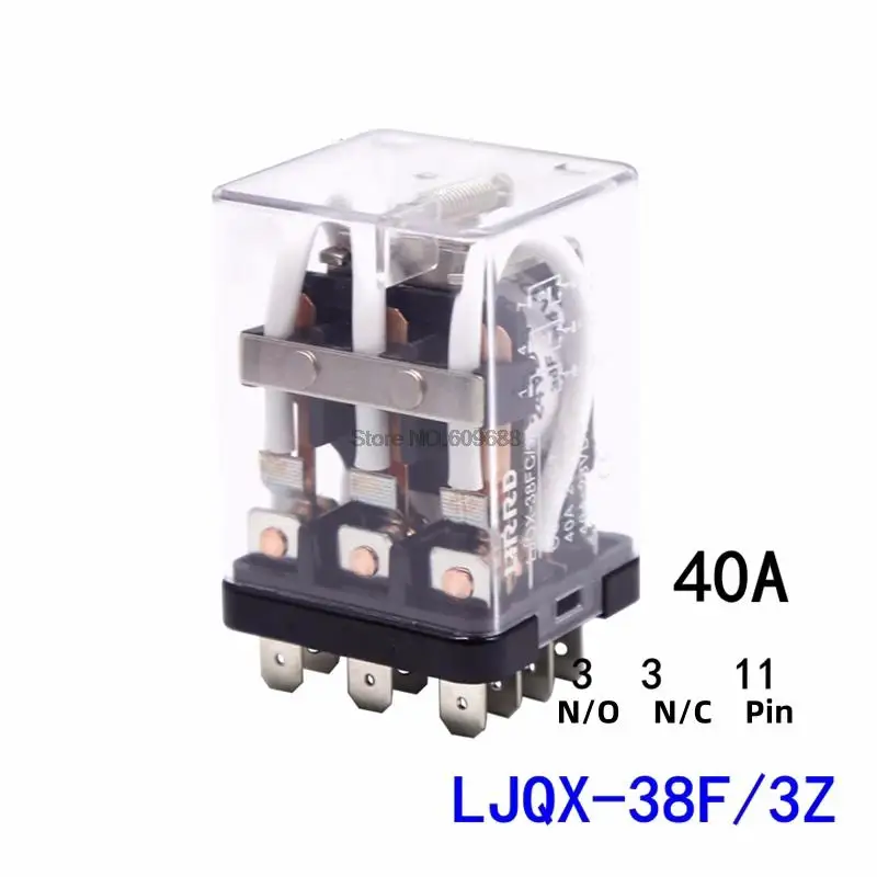 JQX-38F Relais 11-polig 40A AC220V - Industrielles Schützrelais
