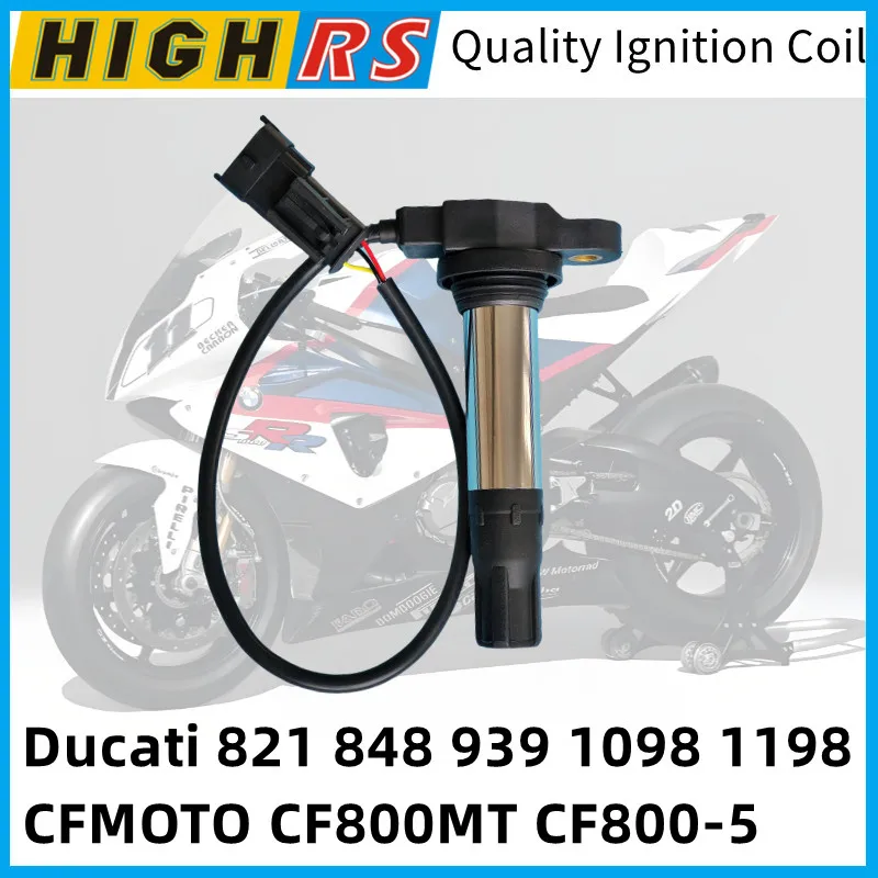 CFMOTO CF800 MT 800MT CF800-5 CF800-5A 점화 코일 DUCATI Streetfighter 848 1098 1198 0PW0-GNC-00 38010144B 38010145B