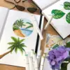 Ohuhu Marker Pads Art Sketchbook Hardcover Notebook Student Art Painting Drawing Watercolor Book Graffiti Sketch School Supplies 3