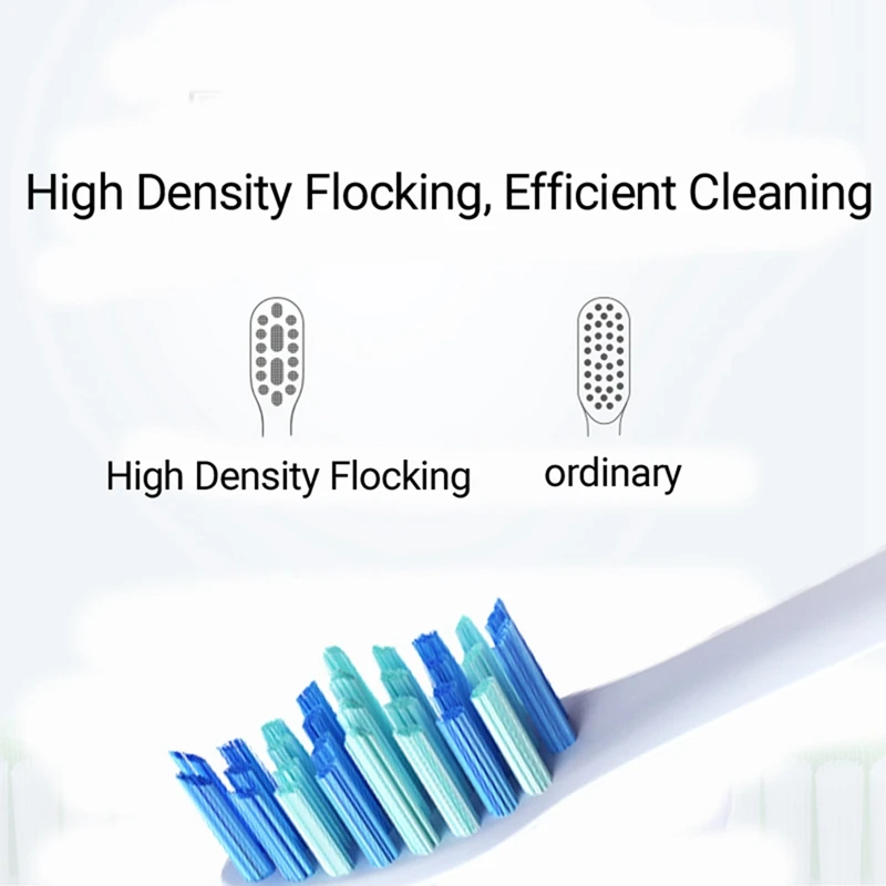 10PCS Replacement For HUAWEI/Lebooo/Fupai/KKC/ZR Smart Electric Toothbrush Clean Brush Heads  Replace Brush Head A 5