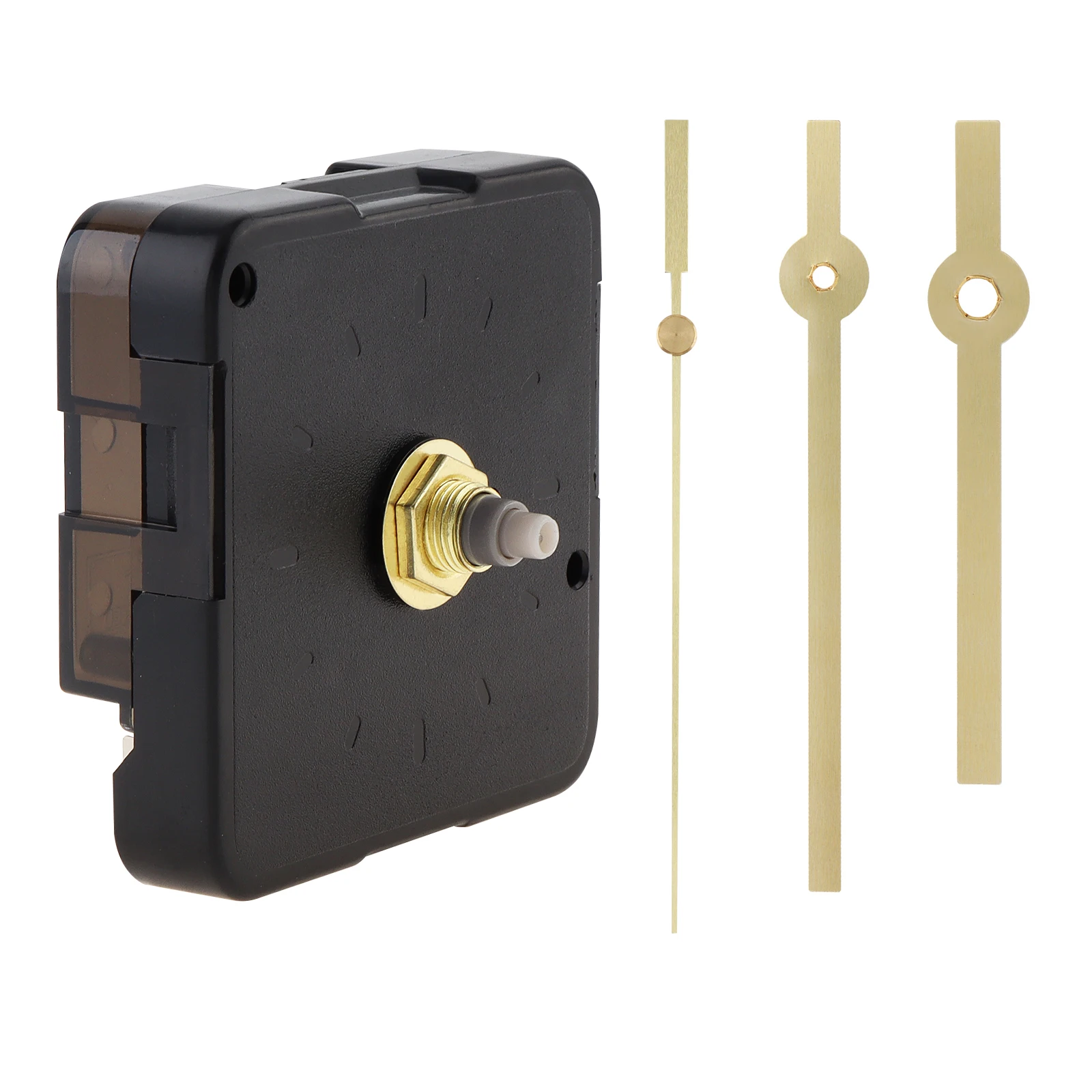 Wall Clock Mechanism Silent Quartz Movement Machine Wall Hands Silent Sweeping Second Movement with Pointer DIY, Repair Tools 6