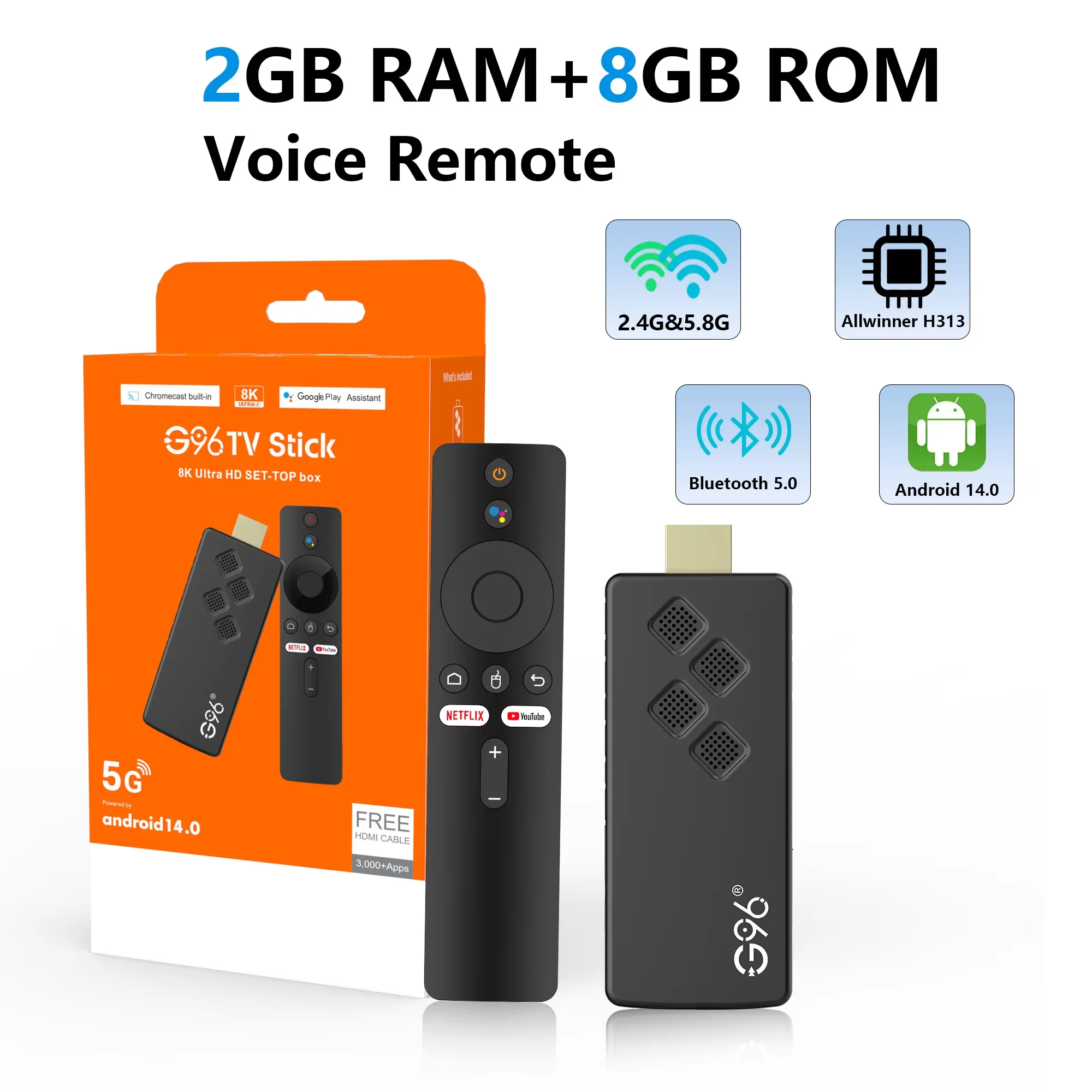 جهاز تحكم عن بعد صوتي Mortal Q2 يعمل بنظام Android...