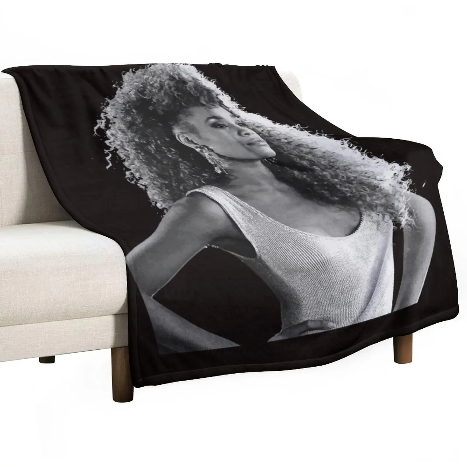 

Whitney Houston Throw Blanket Luxury Thicken Blanket Soft Plush Plaid