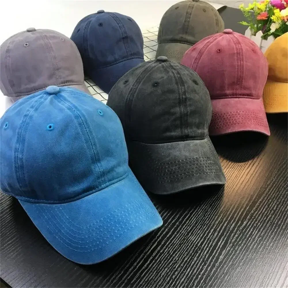 Copia De Mongrel Days Gone Washed Denim Baseball Cap Trucker Hats Print Streetwear 6