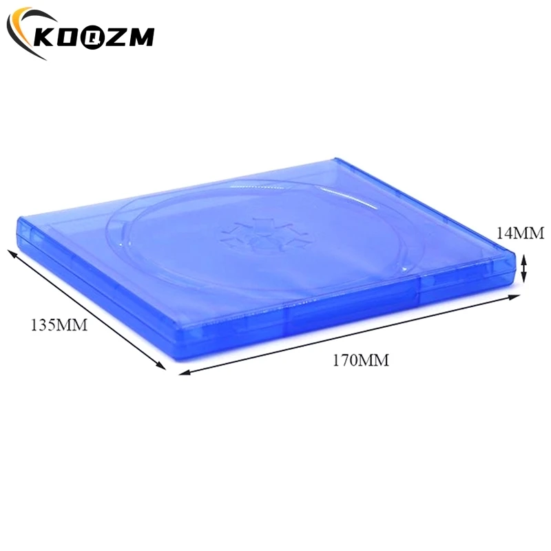 1pcs Plastic Disc Box CD Game Case Protective Box Compatible For / Ps4 Game Disk Holder CD DVD Discs Storage Cover