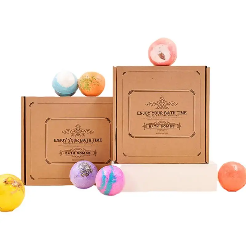 

Bath Bombs For Kids 12pcs Bubble Bathbombs For Girls Bath Balls Rich In Oil Moisturize Dry Skin Gifts For Wife Girlfriend