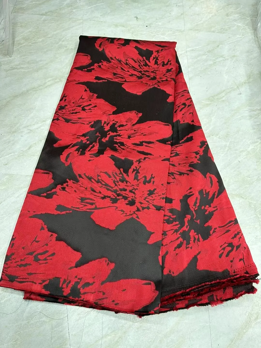 

African Brocade Lace Fabric 2024 High Quality Nigerian French Jacquard Tulle Lace for Women Wedding Evening Dress CW5915