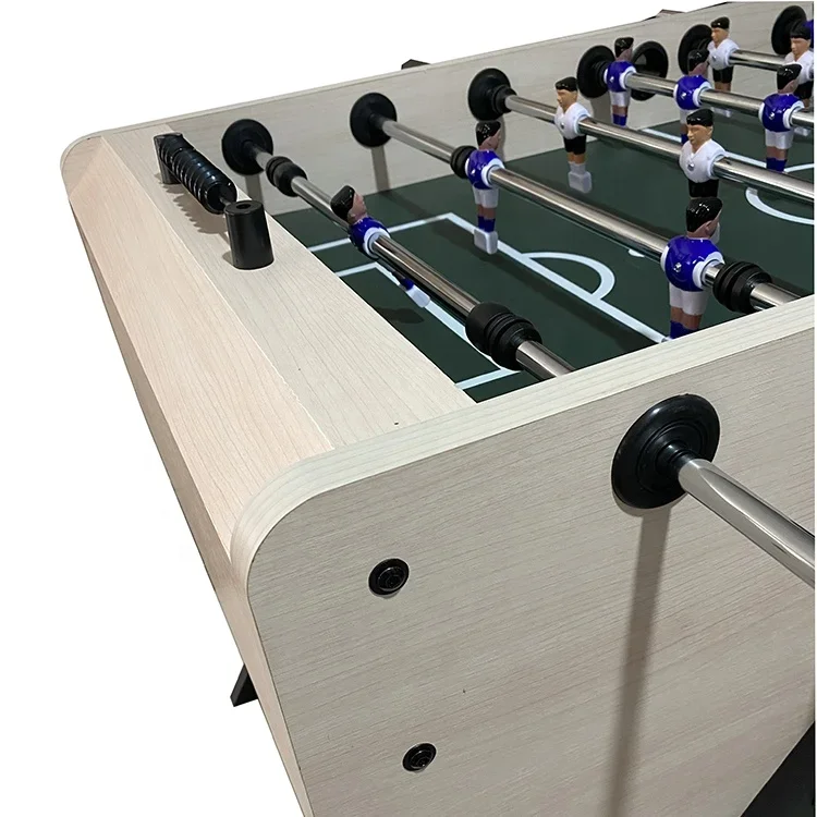 factory direct 55 inch sale foosball game table, soccer game machine, football table with wood finish