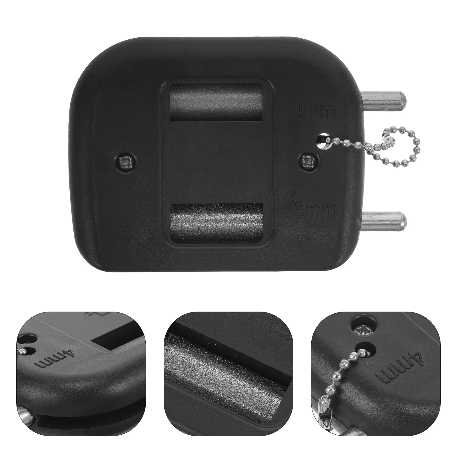Convenient Skate Sharpener Skating Shoe Sharpening Tool Small Ice Skate Grindstone ice skate sharpener