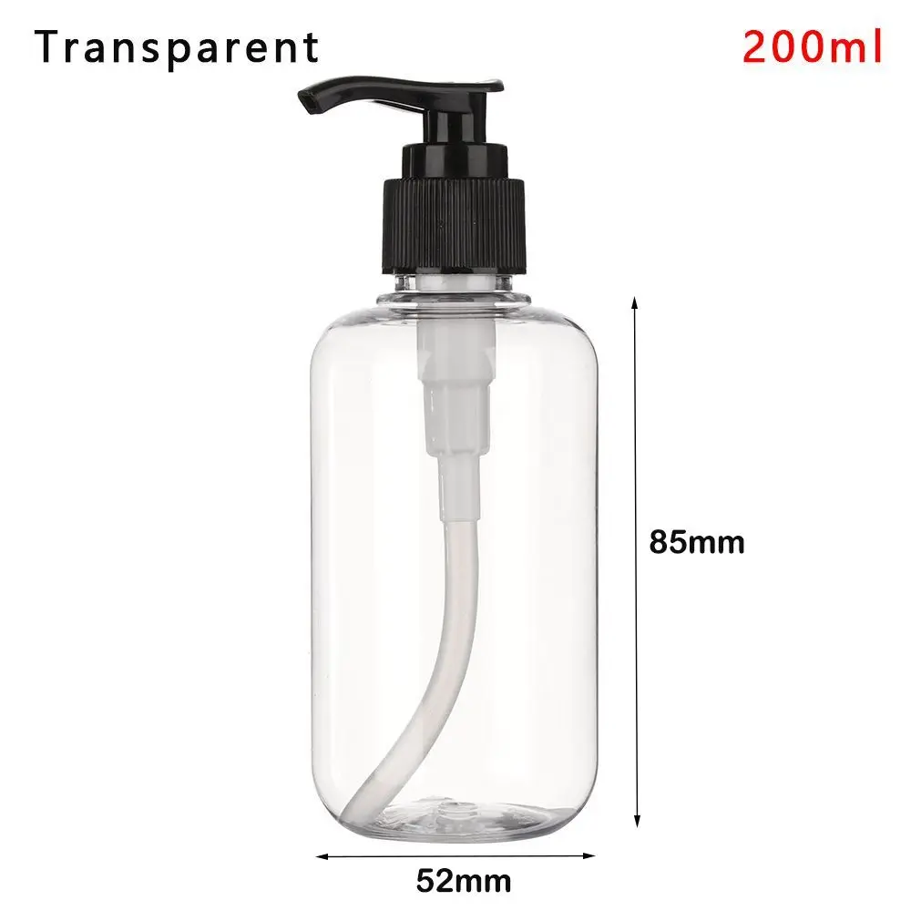 thumbnail image 1 of Soap Dispenser Refillable Lotion Container Plastic Liquid Shampoo Shower Gel Bottles Home Bath Supply 100/150/200/300/400/500ML, 1 of 4