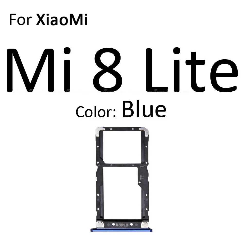 Sim Micro SD Card Sockel Adapter Container Stecker Halter Slot Tray Reader Für XiaoMi Mi 8 Lite A1 5X