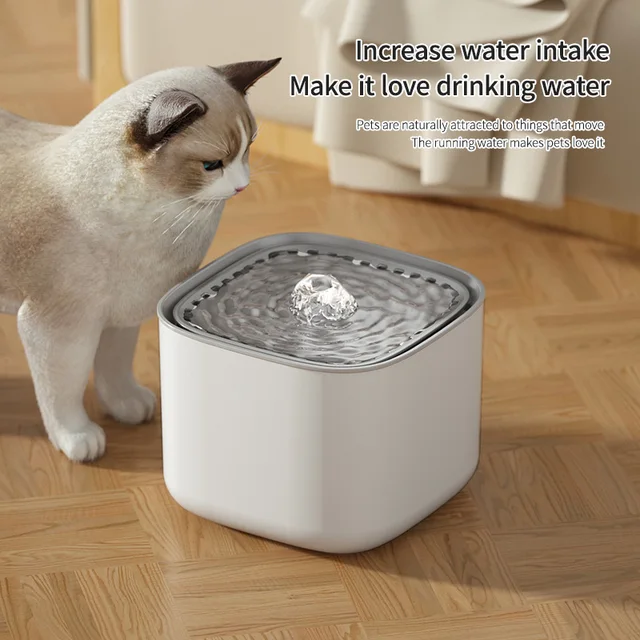 3L Cat Water Fountain Auto Recirculate 1