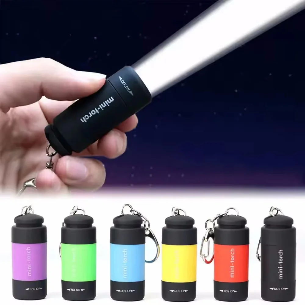 Mini USB LED Keychain Flashlight 1