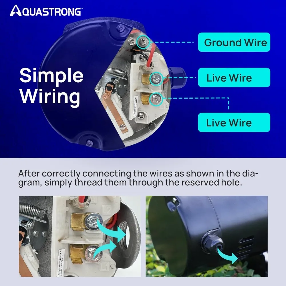 2 HP Shallow Well Pump, 5200 GPH, 230V, Cast Iron Jet Centrifugal Pump for Lawn Sprinkler Garden Irrigation