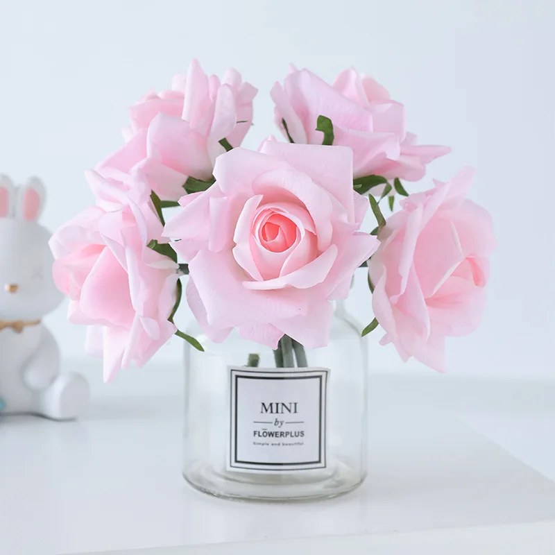 

Simulation Moisturizing Rose Flower, Wedding, Living Room Decoration, Wall Background, Ornaments, Party Supply