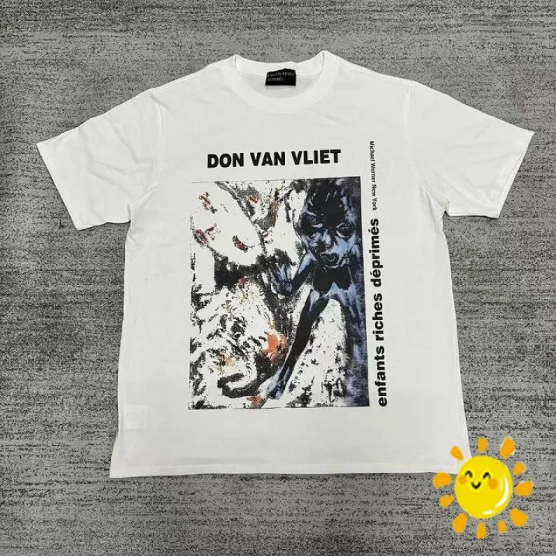 

Футболка женская/мужская с графическим принтом, 24ss